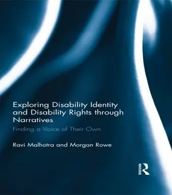 Exploring Disability Identity and Disability Rights through Narratives cover