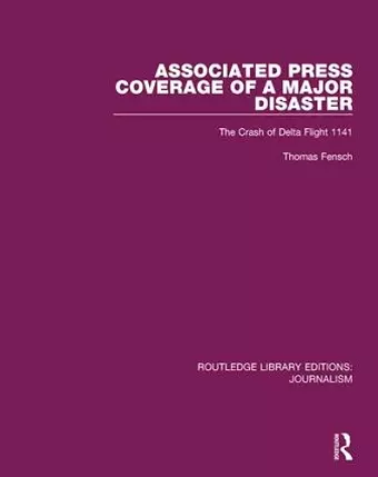 Associated Press Coverage of a Major Disaster cover