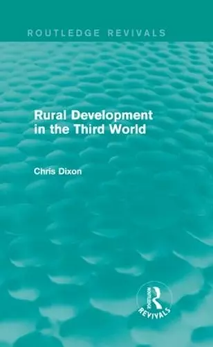 Rural Development in the Third World cover