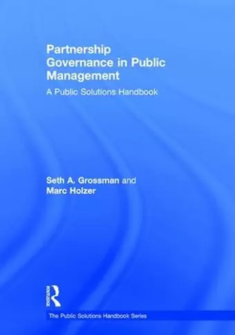 Partnership Governance in Public Management cover