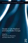 Gender in Late Medieval and Early Modern Europe cover
