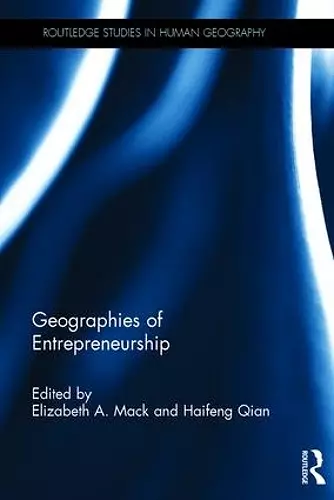 Geographies of Entrepreneurship cover