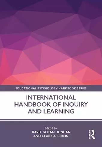 International Handbook of Inquiry and Learning cover