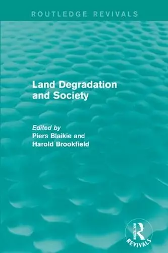 Land Degradation and Society cover