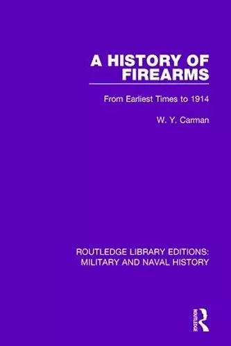 A History of Firearms cover