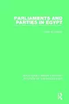 Parliaments and Parties in Egypt cover