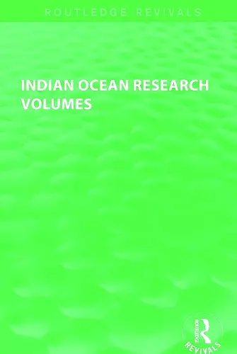 Indian Ocean Research Volumes cover