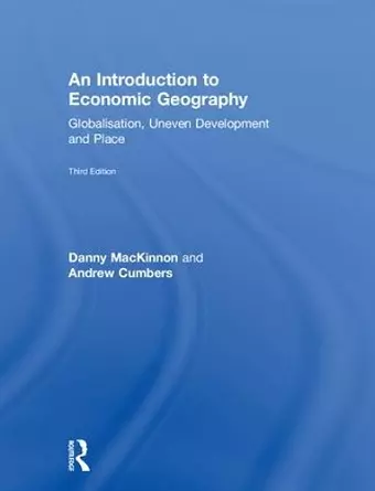 An Introduction to Economic Geography cover