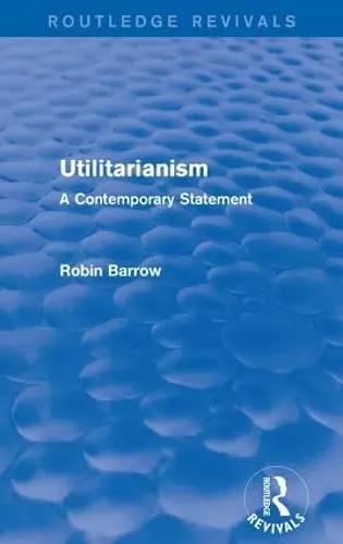 Utilitarianism cover