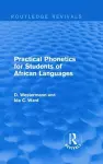 Practical Phonetics for Students of African Languages cover