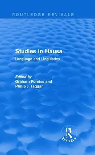 Studies in Hausa cover