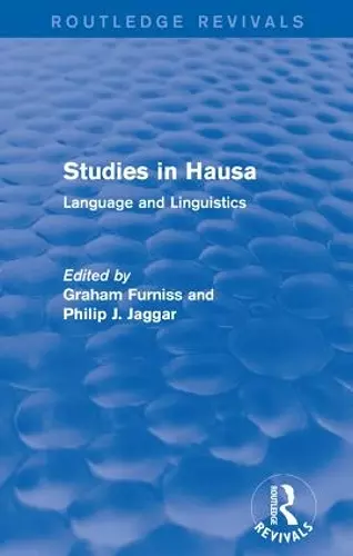 Studies in Hausa cover