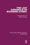 The Last Chronicle of Bouverie Street cover