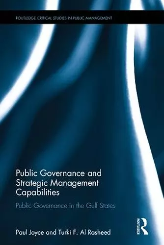 Public Governance and Strategic Management Capabilities cover