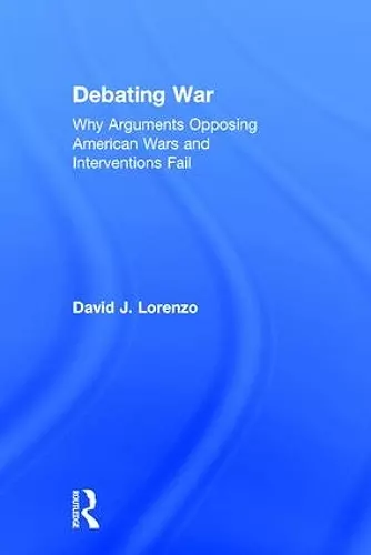 Debating War cover