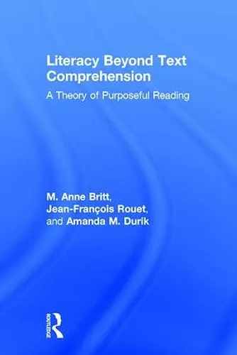 Literacy Beyond Text Comprehension cover