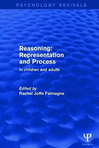 Reasoning: Representation and Process cover