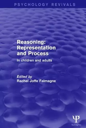 Reasoning: Representation and Process cover