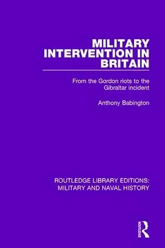 Military Intervention in Britain cover