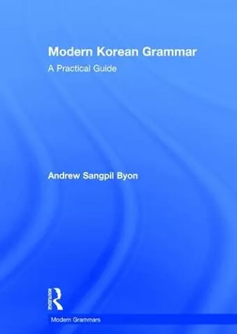 Modern Korean Grammar cover