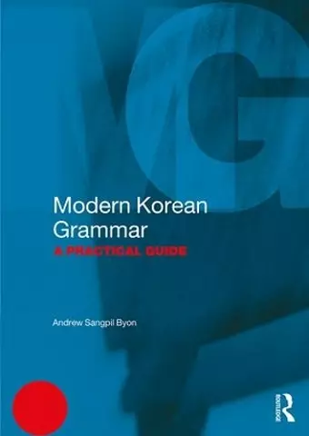 Modern Korean Grammar cover