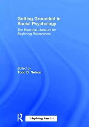 Getting Grounded in Social Psychology cover