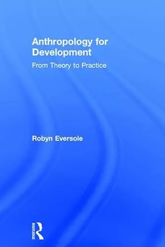 Anthropology for Development cover