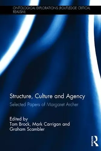 Structure, Culture and Agency cover
