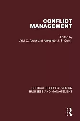 Conflict Management cover