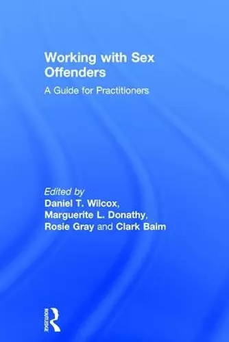 Working with Sex Offenders cover