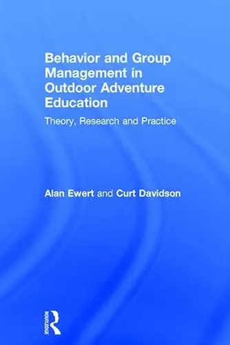 Behavior and Group Management in Outdoor Adventure Education cover