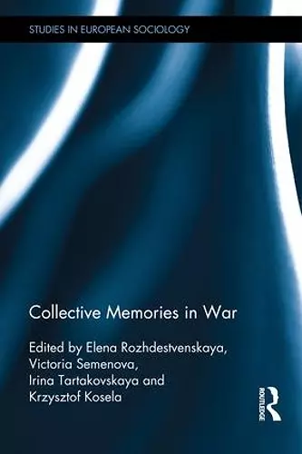 Collective Memories in War cover