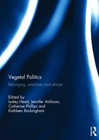 Vegetal Politics cover