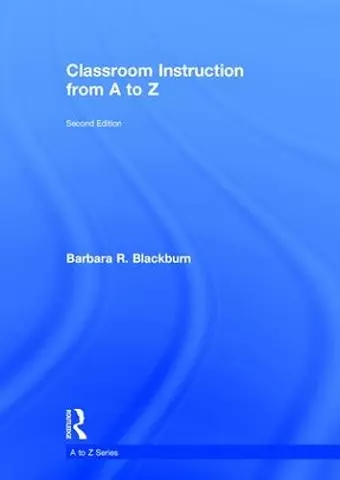 Classroom Instruction from A to Z cover