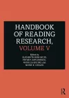 Handbook of Reading Research, Volume V cover