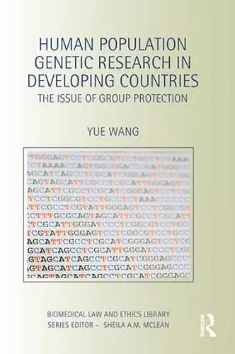 Human Population Genetic Research in Developing Countries cover