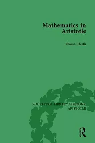 Mathematics in Aristotle cover