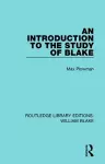 An Introduction to the Study of Blake cover