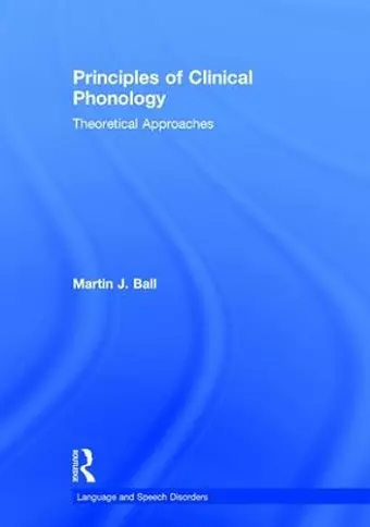 Principles of Clinical Phonology cover