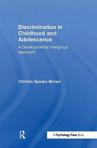 Discrimination in Childhood and Adolescence cover