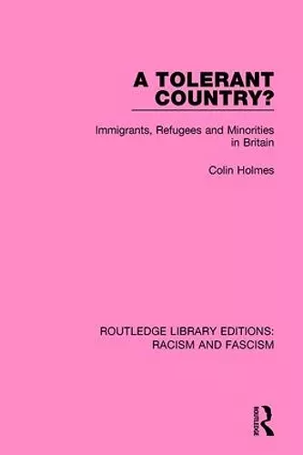 A Tolerant Country? cover