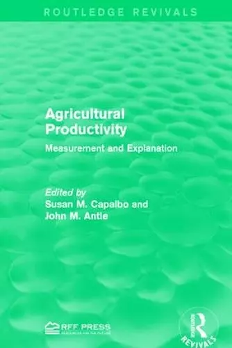 Agricultural Productivity cover