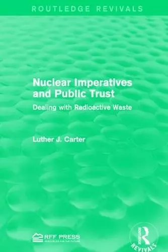 Nuclear Imperatives and Public Trust cover