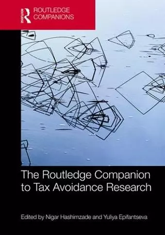 The Routledge Companion to Tax Avoidance Research cover