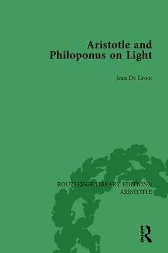 Aristotle and Philoponus on Light cover