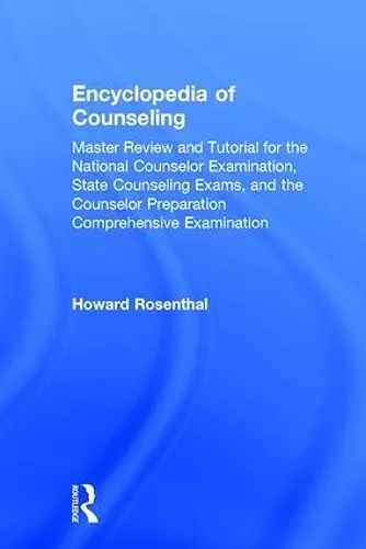 Encyclopedia of Counseling cover