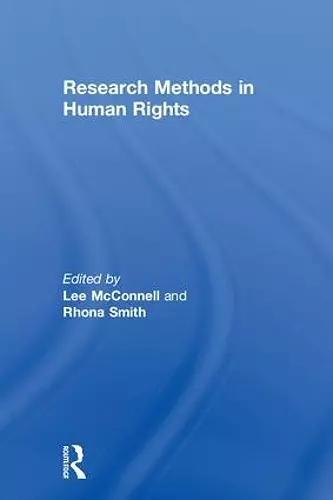 Research Methods in Human Rights cover