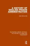 A History of English Prison Administration cover