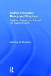 Online Education Policy and Practice cover