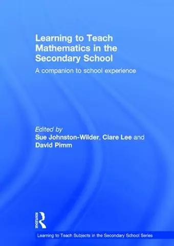 Learning to Teach Mathematics in the Secondary School cover